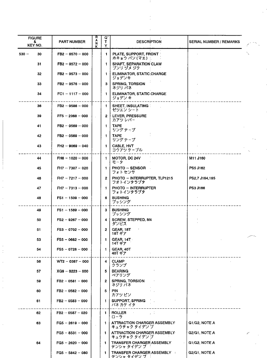 Canon ColorLaserCopier CLC-700 800 Parts and Service Manual-6